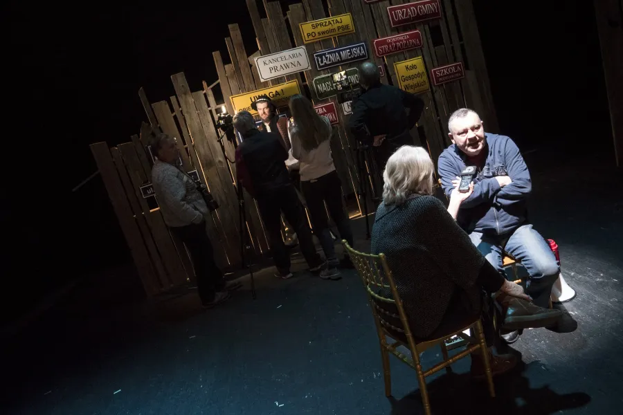 Gwałtu, co się dzieje!, próba medialna, fot. Marcin Nowak