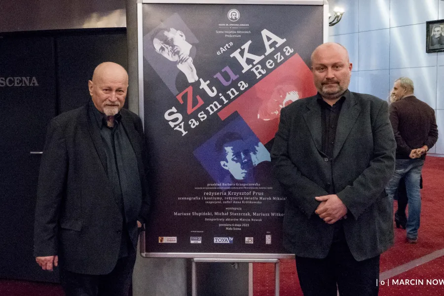 Sztuka - premiera; fot. Marcin Nowak