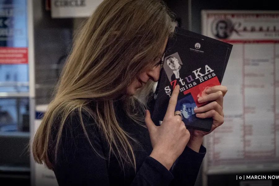 Sztuka - premiera; fot. Marcin Nowak