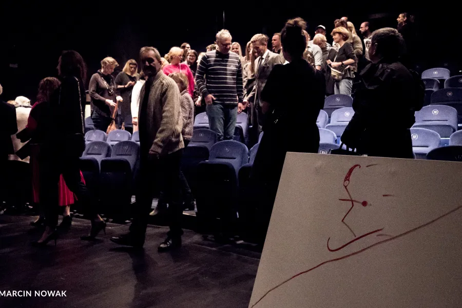 Sztuka - premiera; fot. Marcin Nowak