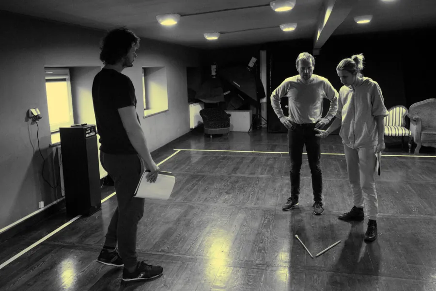 Marcin Włodarski, Paweł Audykowski, Ewa Kustusz, fot. Marcin Nowak