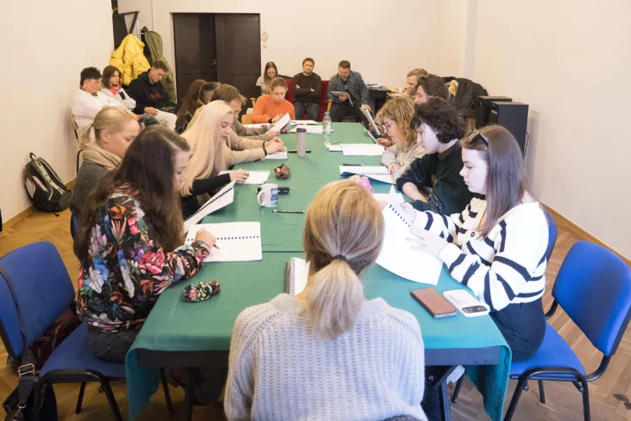 próby spektaklu „Tańce w Ballybeg", fot. Marcin Nowak