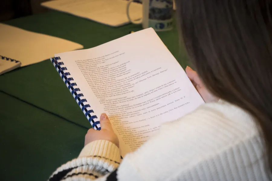 próby spektaklu „Tańce w Ballybeg", fot. Marcin Nowak