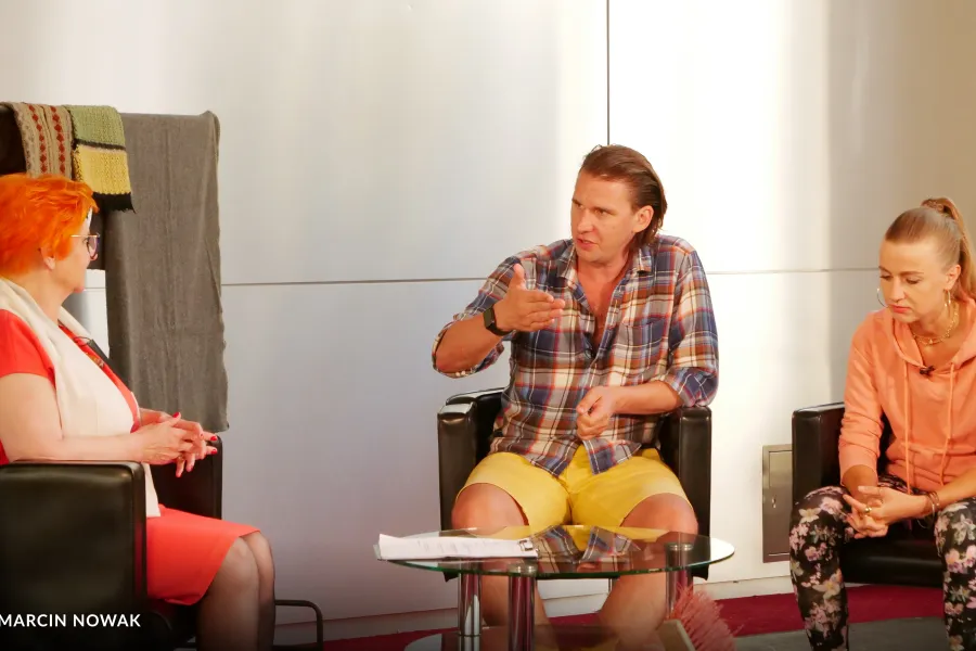 Ifigenia ze Splott, wywiad z TVP3, fot. Marcin Nowak