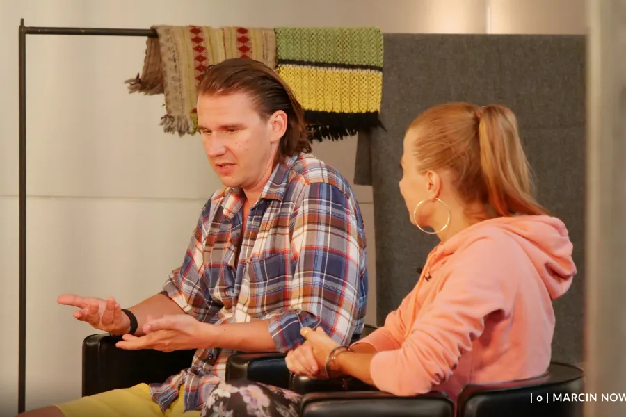 Ifigenia ze Splott, wywiad z TVP3, fot. Marcin Nowak