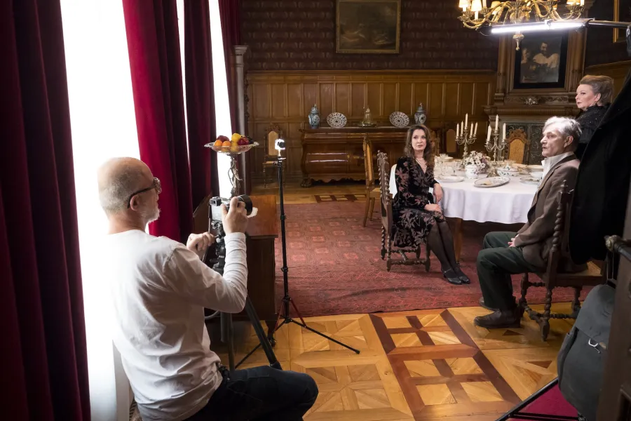 Rodzeństwo, Making-of sesji, fot. Marcin Nowak