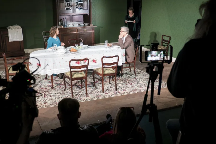 Rodzeństwo, Próba medialna, fot. Marcin Nowak