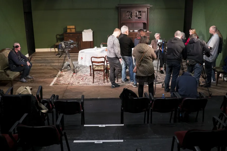 Rodzeństwo, Próba medialna, fot. Marcin Nowak