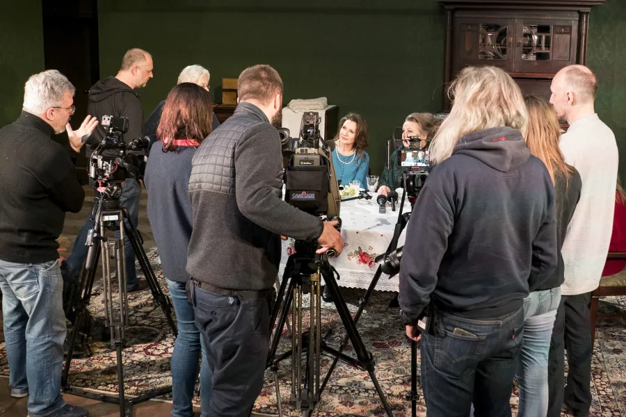 Rodzeństwo, Próba medialna, fot. Marcin Nowak