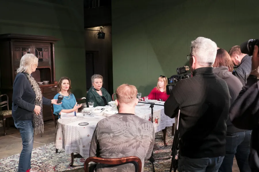 Rodzeństwo, Próba medialna, fot. Marcin Nowak