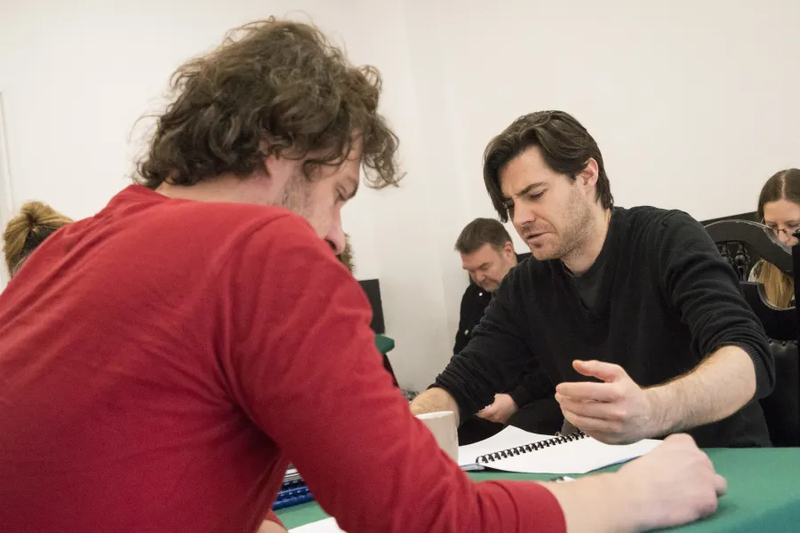 Tylko jeden dzień - pierwsza próba; fot. Marcin Nowak