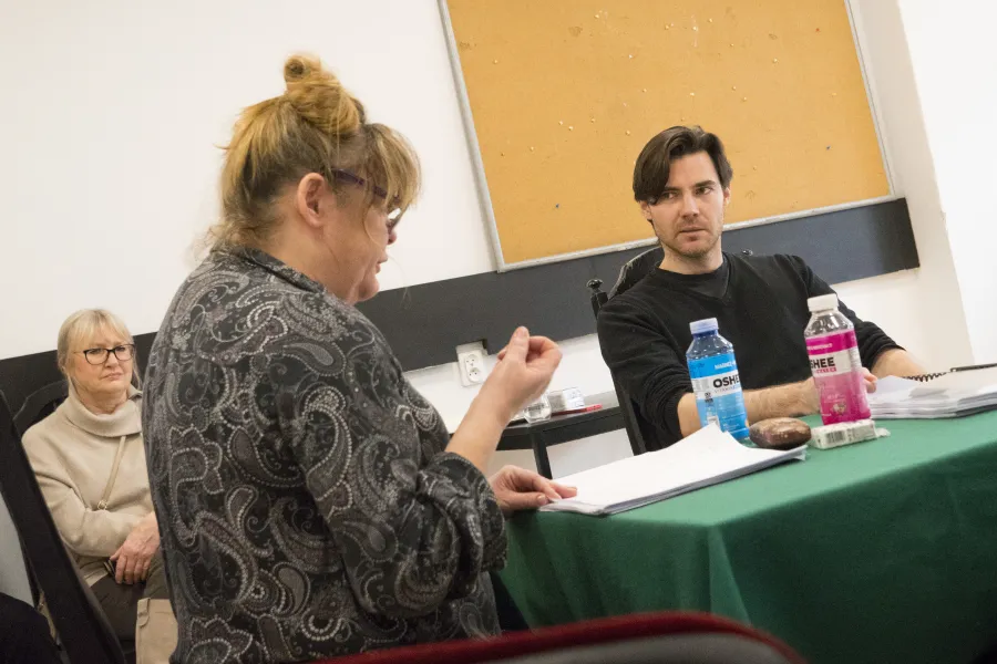 Tylko jeden dzień - pierwsza próba; fot. Marcin Nowak