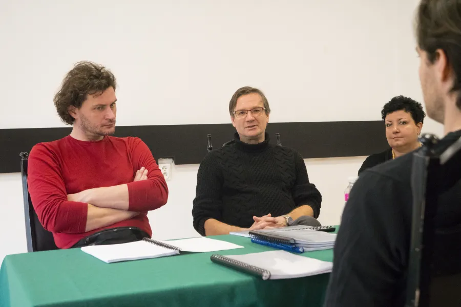 Tylko jeden dzień - pierwsza próba; fot. Marcin Nowak