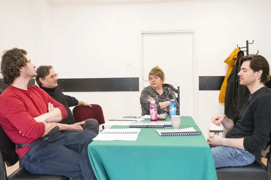 Tylko jeden dzień - pierwsza próba; fot. Marcin Nowak