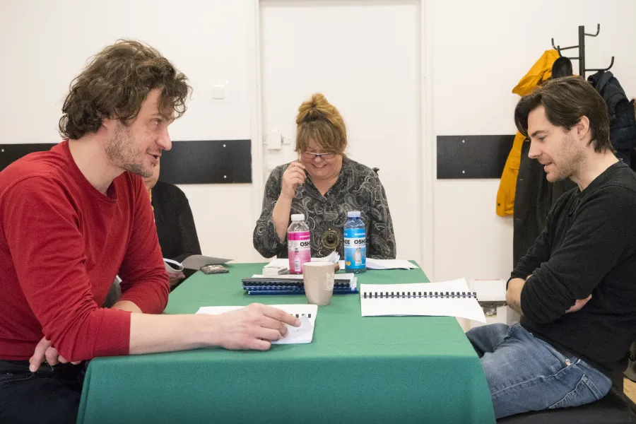 Tylko jeden dzień - pierwsza próba; fot. Marcin Nowak