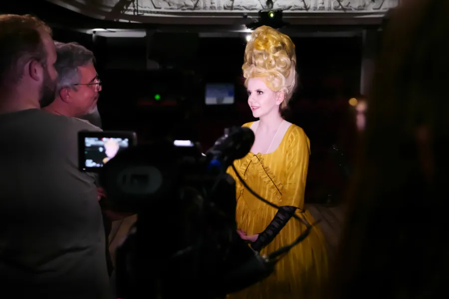 Sara Lityńska, próba medialna, fot. Marcin Nowak