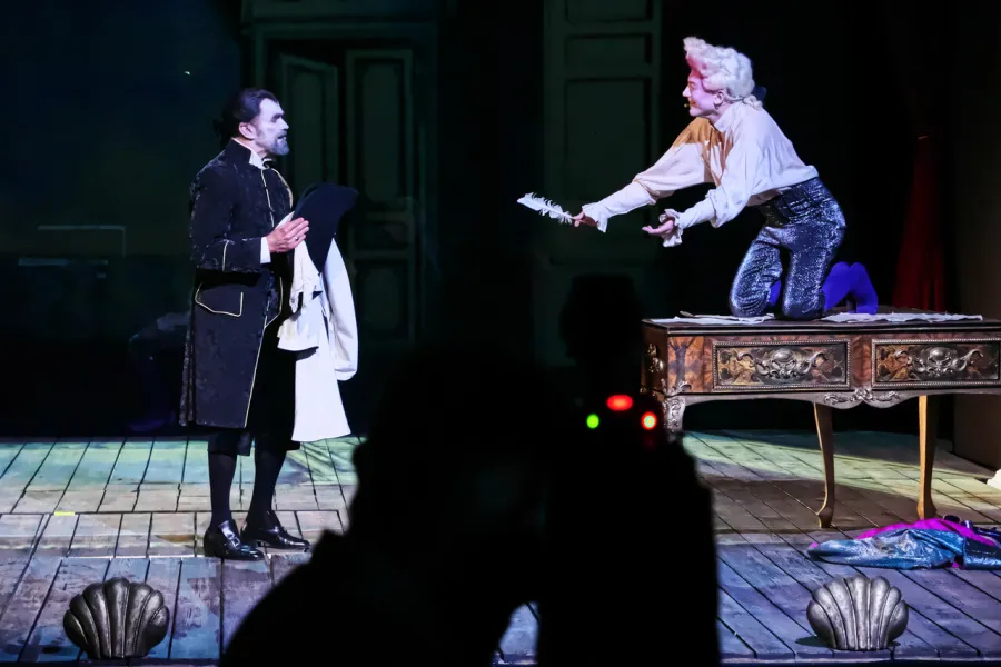 Dariusz Bereski, Krzysztof Szczepaniak, próba medialna, fot. Marcin Nowak