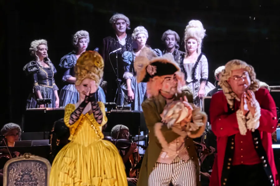 Sara Lityńska, Bogusław Suszka, Paweł Tucholski, próba medialna, fot. Marcin Nowak