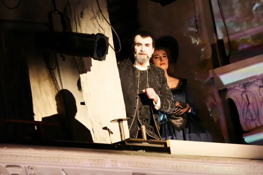 Dariusz Bereski, Joanna Koc, próba medialna, fot. Marcin Nowak