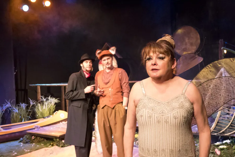 Karol Puciaty, Marcin Włodarski, Izabela Noszczyk, spektakl „Tylko jeden dzień", fot. Marcin Nowak