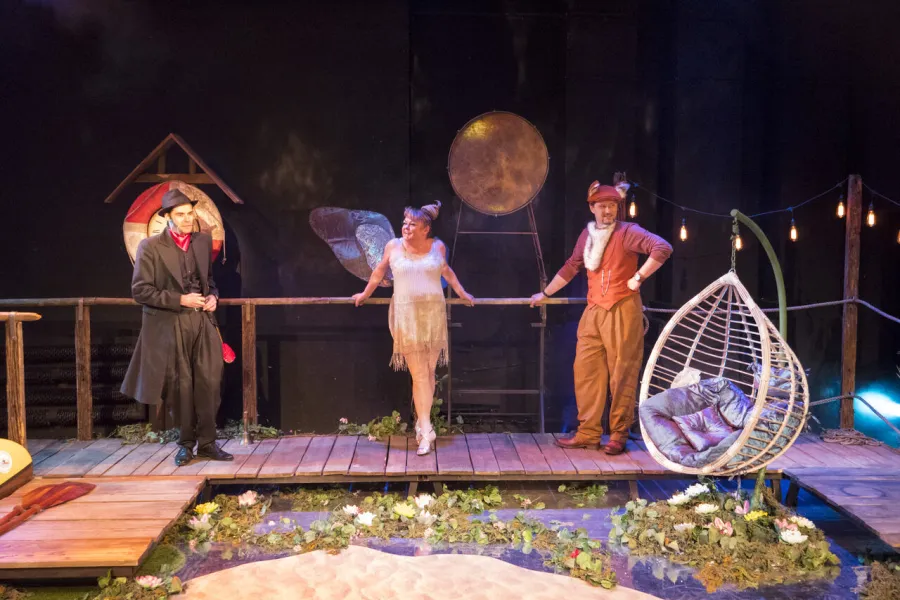 Karol Puciaty, Izabela Noszczyk, Marcin Włodarski, spektakl „Tylko jeden dzień", fot. Marcin Nowak