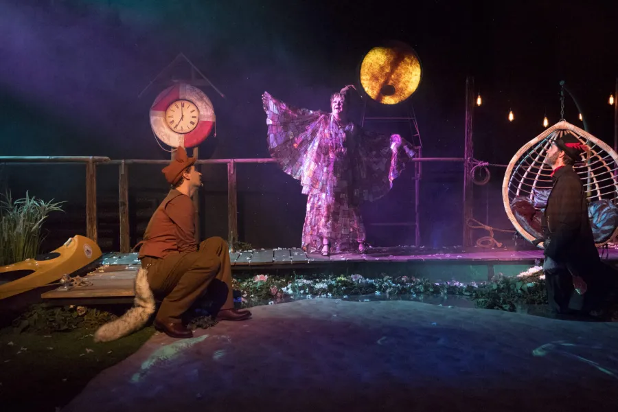 Marcin Włodarski, Izabela Noszczyk, Karol Puciaty, spektakl „Tylko jeden dzień", fot. Marcin Nowak