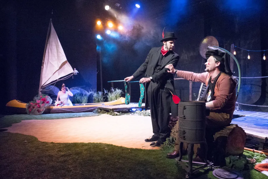 Karol Puciaty, Marcin Włodarski, spektakl „Tylko jeden dzień", fot. Marcin Nowak