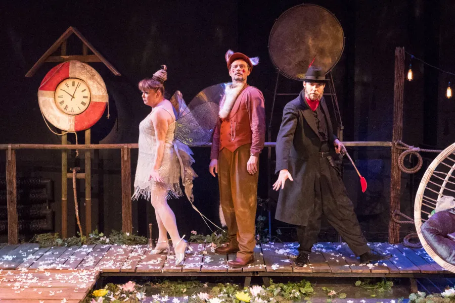 Izabela Noszczyk, Marcin Włodarski, Karol Puciaty, spektakl „Tylko jeden dzień", fot. Marcin Nowak