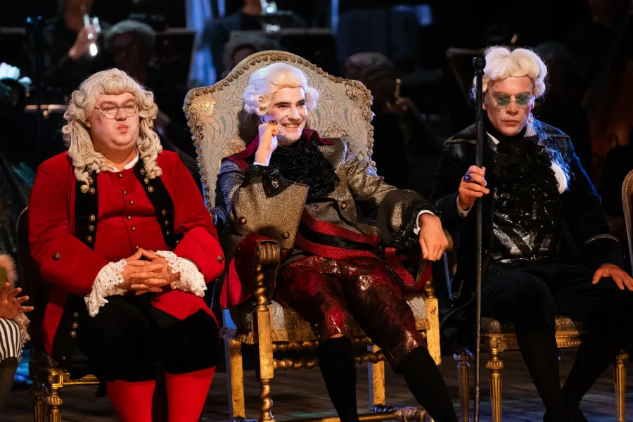 Paweł Tucholski, Karol Puciaty, Zbigniew Dziduch, fot. Mikołaj Pływacz