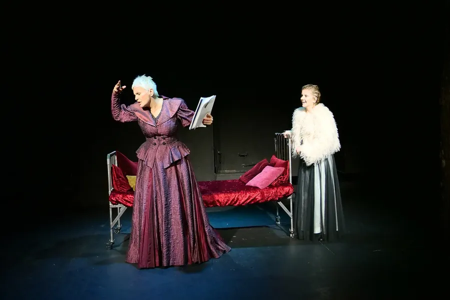 próba medialna spektaklu „Gra w Strindberga", fot. Marcin Nowak