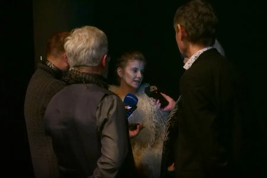 próba medialna spektaklu „Gra w Strindberga", fot. Marcin Nowak