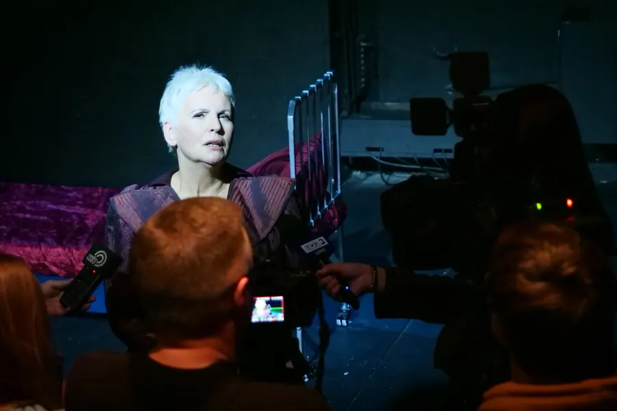 próba medialna spektaklu „Gra w Strindberga", fot. Marcin Nowak