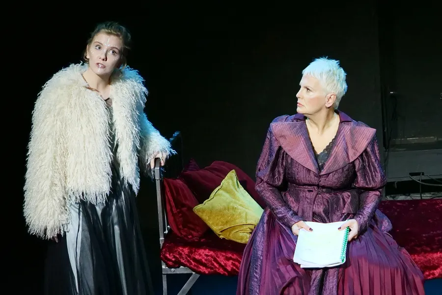 próba medialna spektaklu „Gra w Strindberga", fot. Marcin Nowak