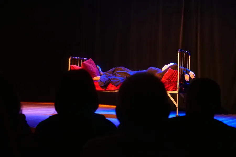 Gra w Strindberga, MCK Tomaszów Maz., fot. Alicja Miśkiewicz