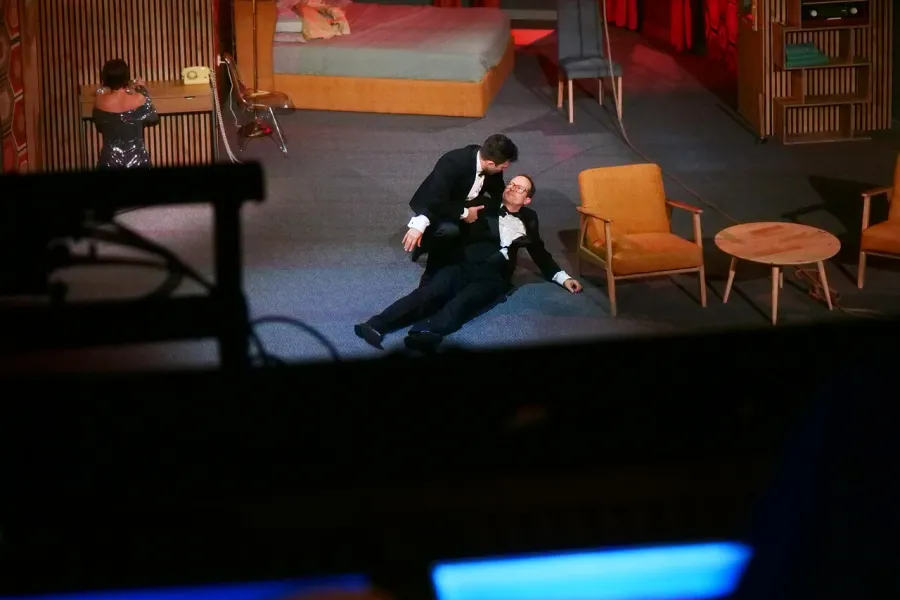 premiera spektaklu „Morderstwo w hotelu", fot. Marcin Nowak