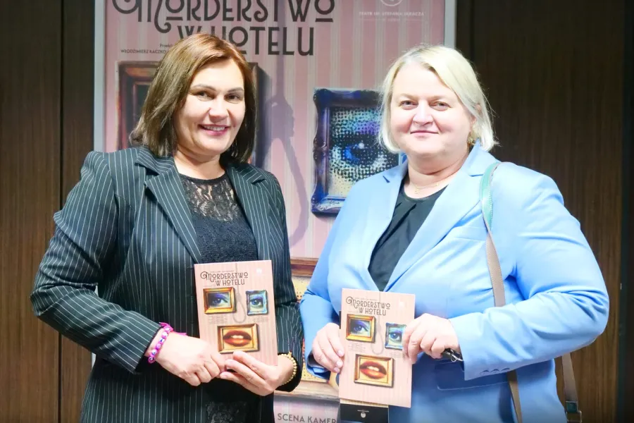 premiera spektaklu „Morderstwo w hotelu", fot. Marcin Nowak