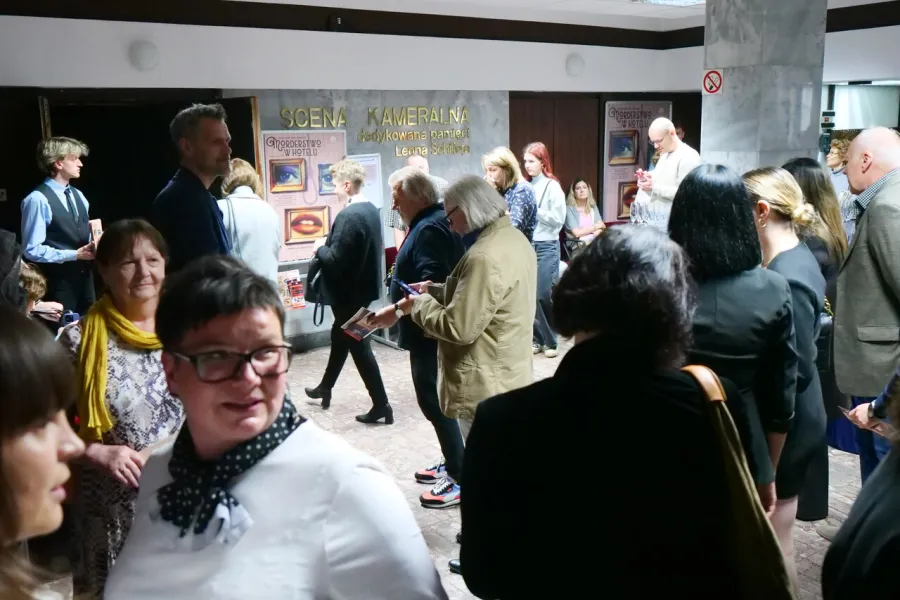 premiera spektaklu „Morderstwo w hotelu", fot. Marcin Nowak