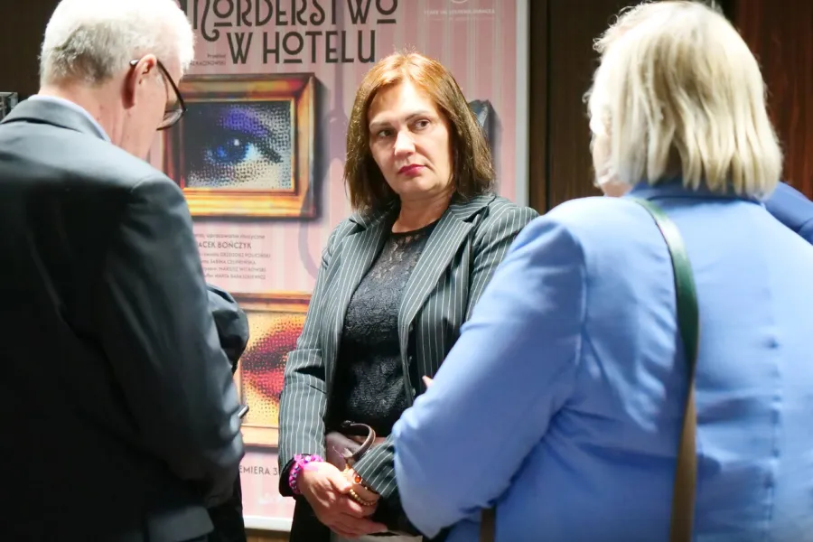 premiera spektaklu „Morderstwo w hotelu", fot. Marcin Nowak