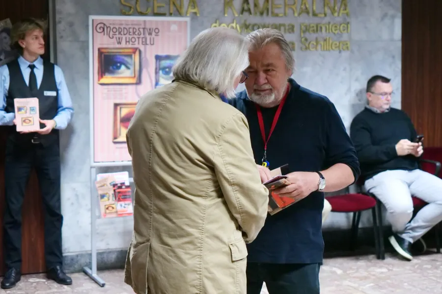 premiera spektaklu „Morderstwo w hotelu", fot. Marcin Nowak