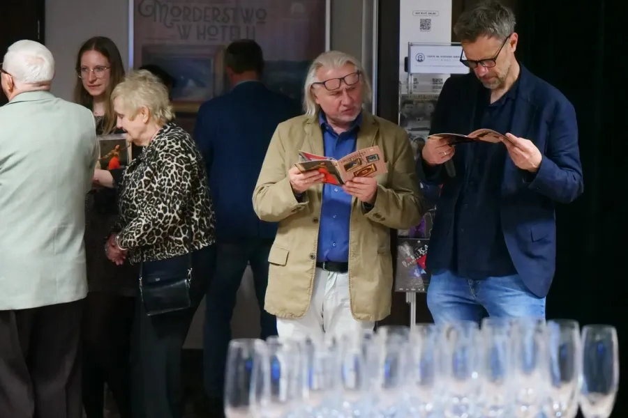 premiera spektaklu „Morderstwo w hotelu", fot. Marcin Nowak