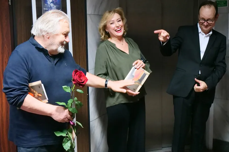 premiera spektaklu „Morderstwo w hotelu", fot. Marcin Nowak