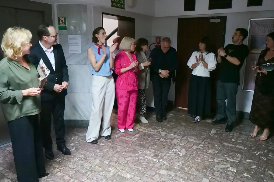 premiera spektaklu „Morderstwo w hotelu", fot. Marcin Nowak