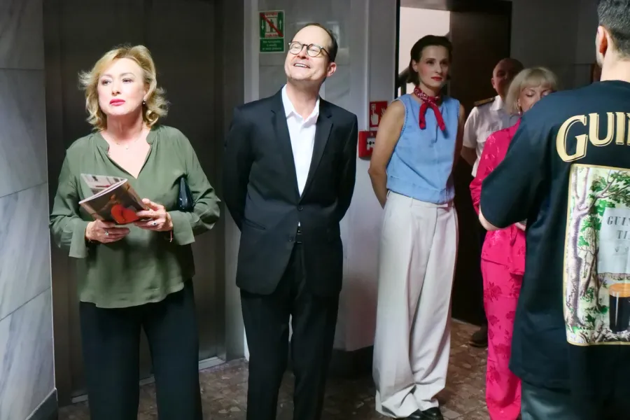 premiera spektaklu „Morderstwo w hotelu", fot. Marcin Nowak