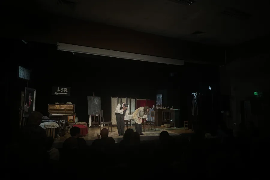 spektakl „Dwoje", Wojewódzkie Jaracza Wędrówki w Tomaszowie Mazowieckim